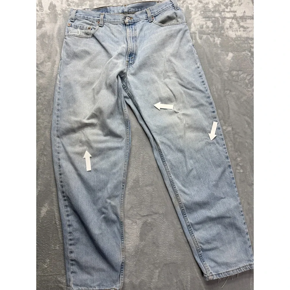Vintage Levis 560 Jeans Mens (34x31 Actual) Loose Fit Tapered Leg Made‎ in USA